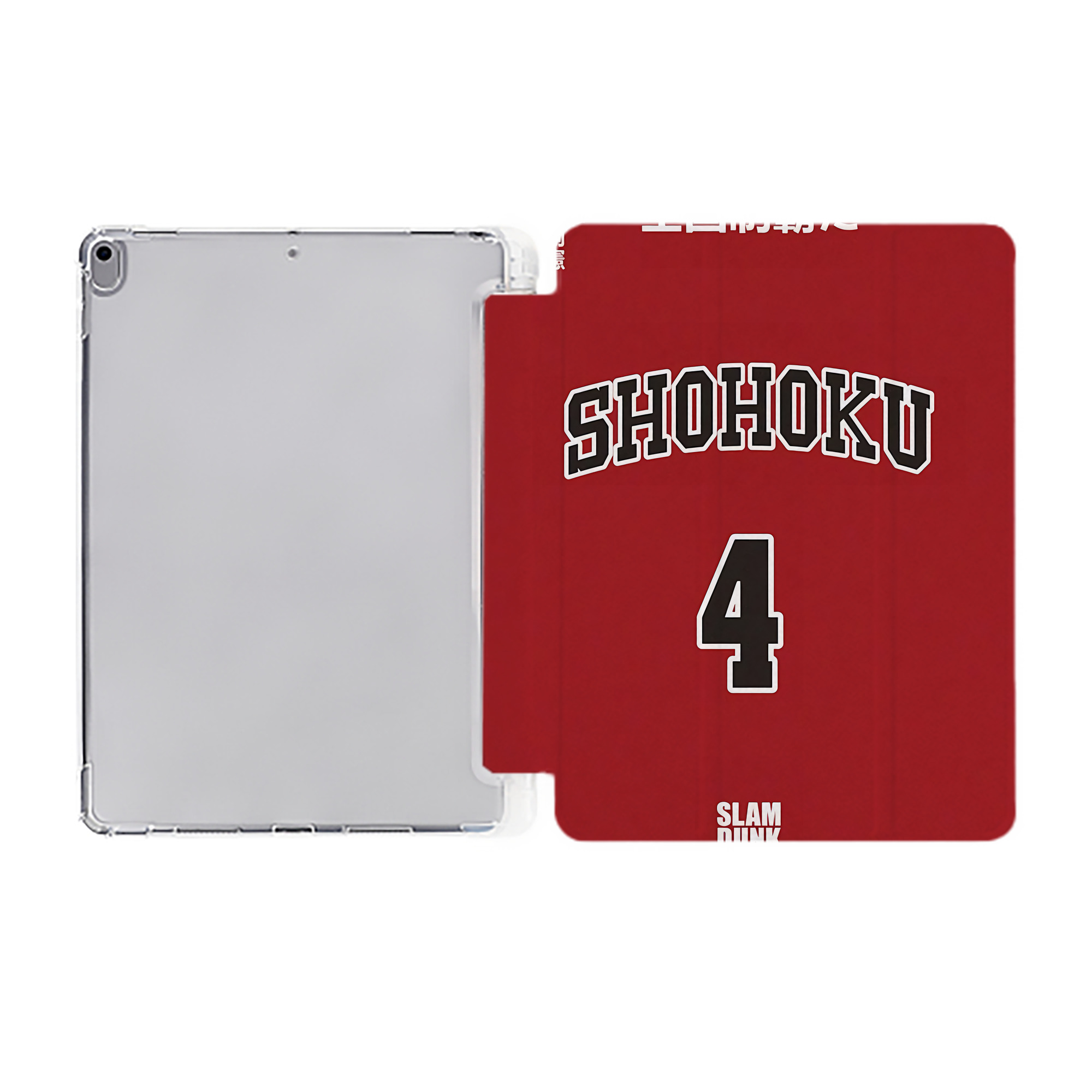 （画像用） SLAM DUNK／スラムダンク IPad ケース ペン収納付き 三つ折りスタンド PUレザー×シリコン 対応機種9.5/10.5/10.9インチ